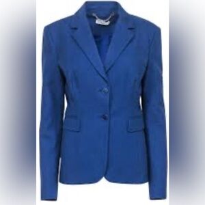 Altuzarra women cotton blend blue blazer jacket